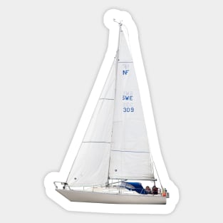 NF Sailboat Sticker